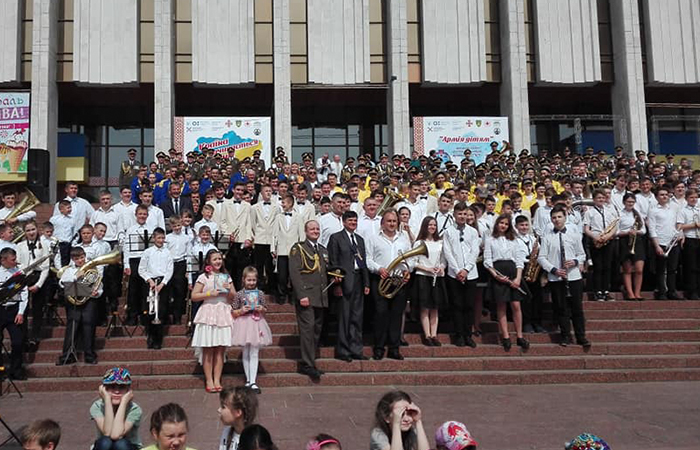 peremozhtsi vseukrainskoho konkursu dukhovykh orkestriv 1